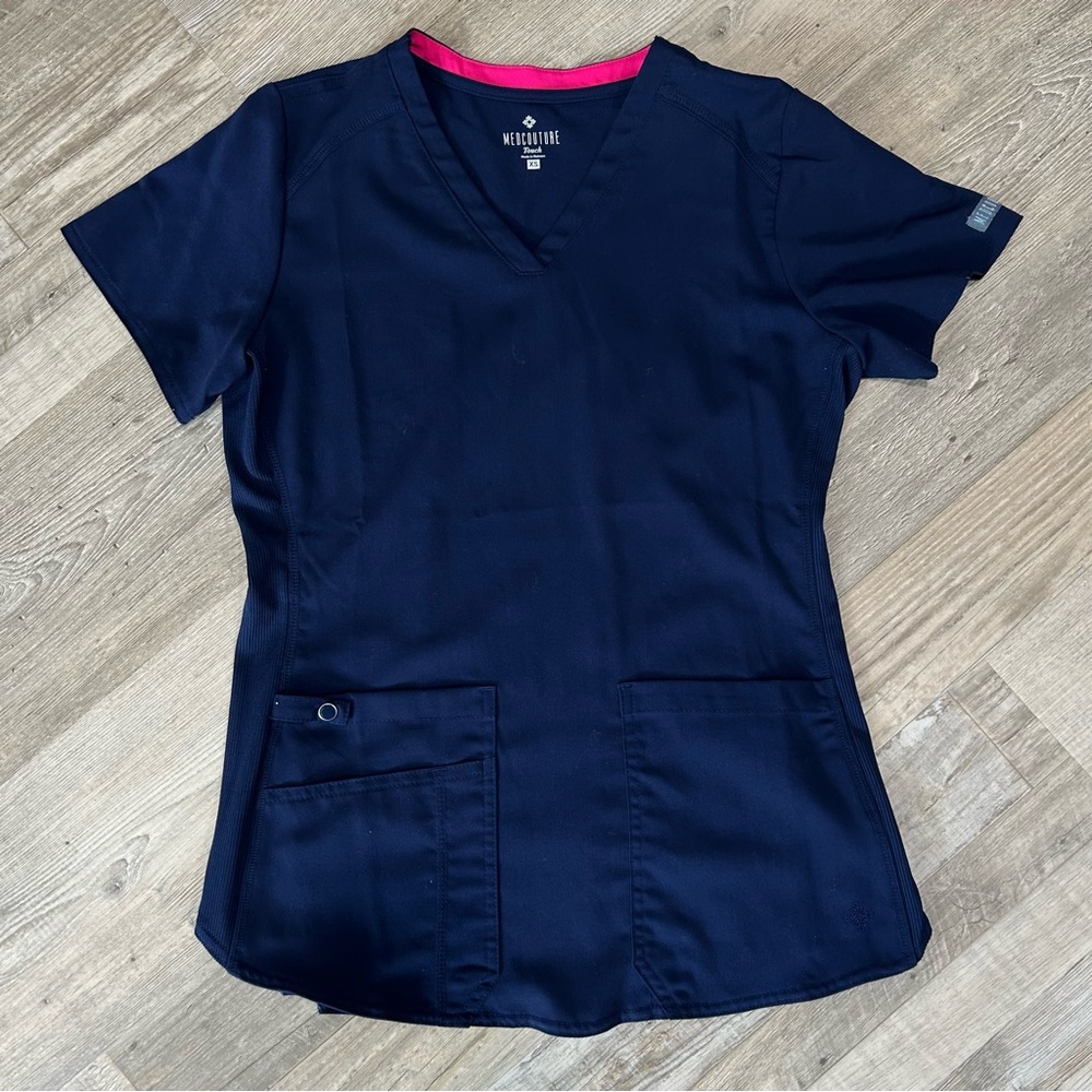 MEDCOUTURE | Scrub Top, Sz XS